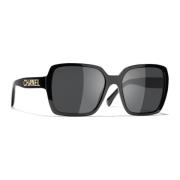 Chanel Sunglasses Black, Unisex