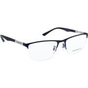 Emporio Armani Glasses Blue, Herr