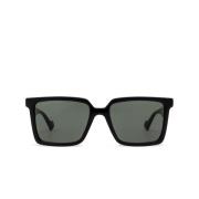 Gucci Svarta Acetat Solglasögon Black, Unisex