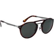 Persol Polariserade solglasögon för män Black, Herr