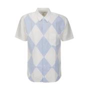 Comme des Garçons Short Sleeve Shirts White, Herr