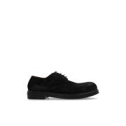 Marsell Zucca Zeppa läder sneakers Black, Herr