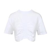 Semicouture T-Shirts White, Dam