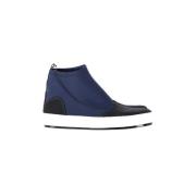 Marni Pre-owned Pre-owned Tyg sneakers Blue, Dam