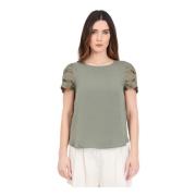 Jacqueline de Yong T-Shirts Green, Dam