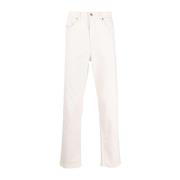 Diesel Vit Denim Jeans White, Herr