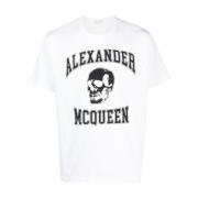 Alexander McQueen T-Shirts White, Herr