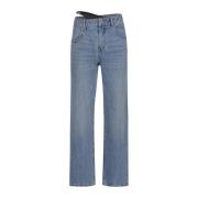 Alexander Wang Straight Jeans Blue, Dam