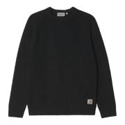 Carhartt Wip Round-neck Knitwear Black, Herr