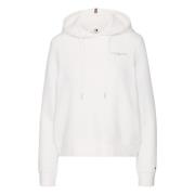 Tommy Hilfiger Hoodies White, Dam