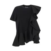 Alexander McQueen T-Shirts Black, Dam