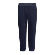 Etro Sweatpants med logotyp Blue, Herr