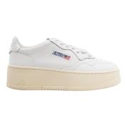 Autry Platform Low Sneakers White, Dam