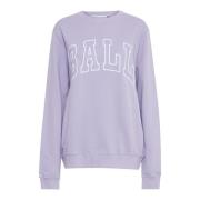 Ball Lavendel Sweatshirt, Mysig & Stilren Purple, Dam