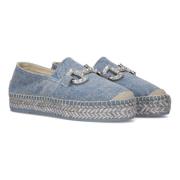 Viguera Blå Jeans Espadrilles Blue, Dam