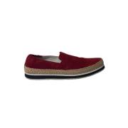 Prada Vintage Pre-owned Mocka espadriller Red, Dam