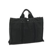 Hermès Vintage Pre-owned Bomull totevskor Black, Dam