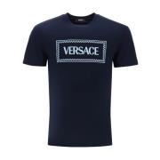 Versace Sweatshirt T-shirt Combo Blue, Herr