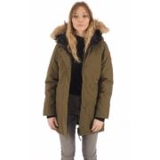 Canada Goose Militärgrön Victoria Parka Green, Dam