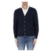 Gran Sasso Cardigans Blue, Herr