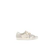 Golden Goose Vit och Sand Super-Star Penstar Sneakers Multicolor, Dam