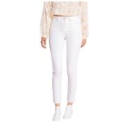 Denim Studio Skinny Trousers White, Dam