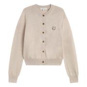 Maison Kitsuné Cardigans Beige, Dam