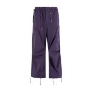 Bluemarble Wide Trousers Purple, Herr