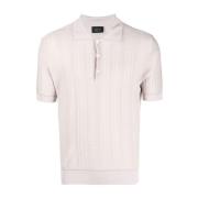 Brioni Polo Shirts Beige, Herr