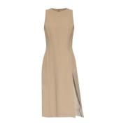 Ami Paris Midi Dresses Brown, Dam