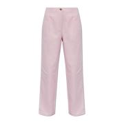 Samsøe Samsøe ‘Salix’ denimbyxor Pink, Dam