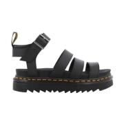 Dr. Martens Svarta Blaire Sandaler för Kvinnor Black, Dam