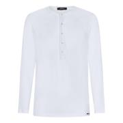 Tom Ford Long Sleeve Tops White, Herr