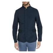 Emporio Armani Light Jackets Blue, Herr