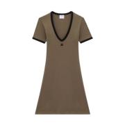 Courrèges Maxi Dresses Brown, Dam