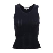 JW Anderson Sleeveless Tops Blue, Dam