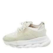 Versace Pre-owned Pre-owned Mesh sneakers White, Herr