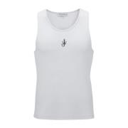 JW Anderson Sleeveless Tops White, Herr