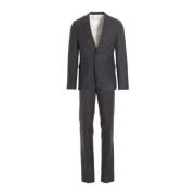 Dsquared2 Regular Fit Suits Gray, Herr