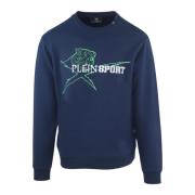 Plein Sport Hoodies Blue, Herr