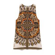 Maliparmi Sleeveless Tops Multicolor, Dam