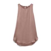 Maliparmi Sleeveless Tops Brown, Dam