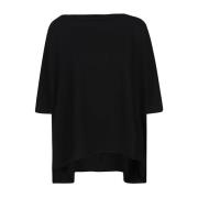 Liviana Conti T-Shirts Black, Dam