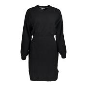 Tommy Hilfiger Knitted Dresses Black, Dam