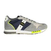 Blauer Sneakers Multicolor, Herr