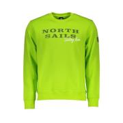 North Sails Sweatshirts Hoodies Green, Herr