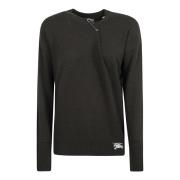 Burberry Round-neck Knitwear Black, Dam