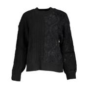 Desigual Sweatshirts Black, Dam