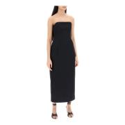 Magda Butrym Midi Dresses Black, Dam