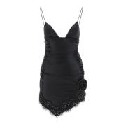 Alessandra Rich Short Dresses Black, Dam